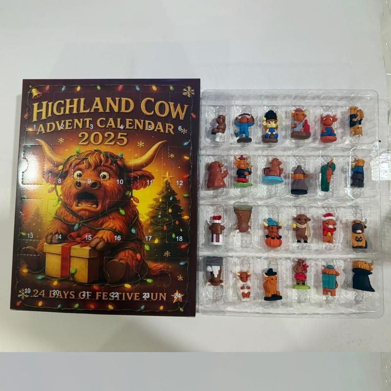 Highland Cow Advent Calendar